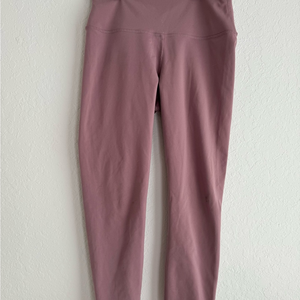 ALO Mauve Leggings, high waisted, size L